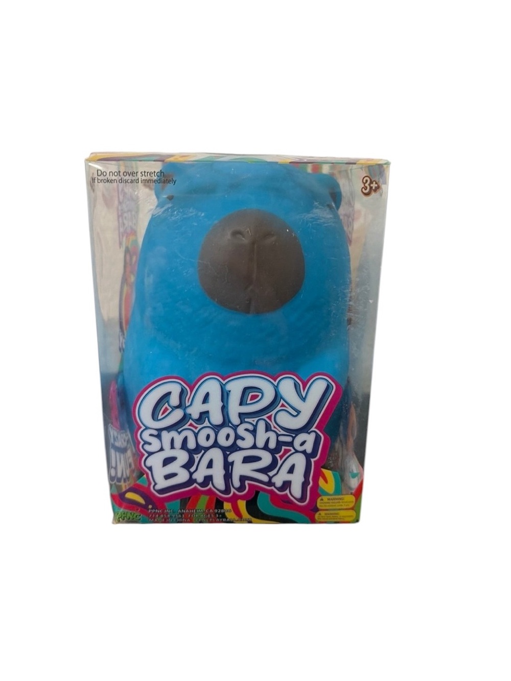 Capy Smoosh-a Bara BLUE Squishy Capybara Squishy Toy